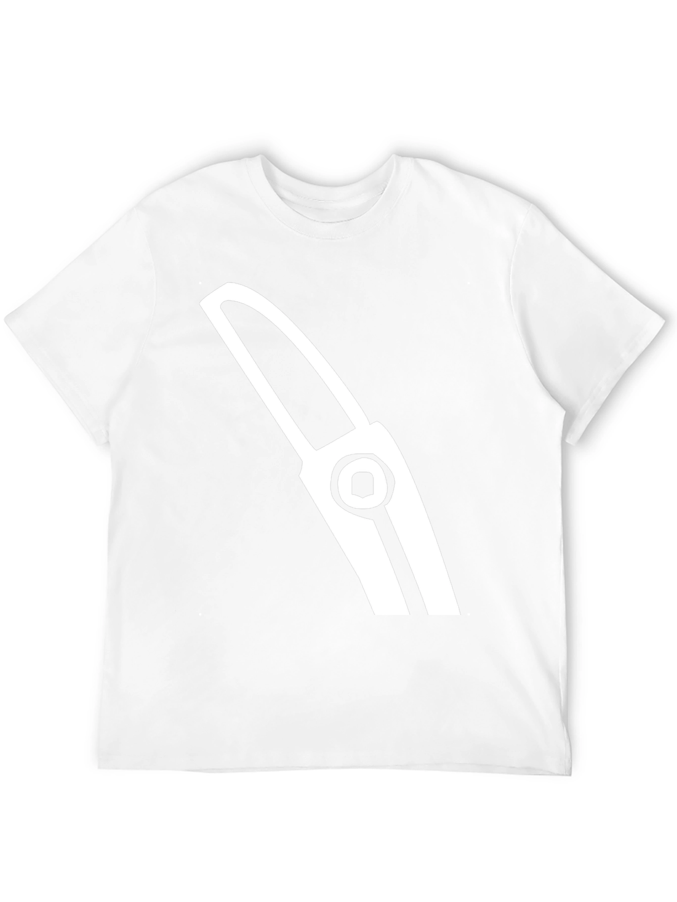 Modern Graphic Tee - Abstract Tool Design