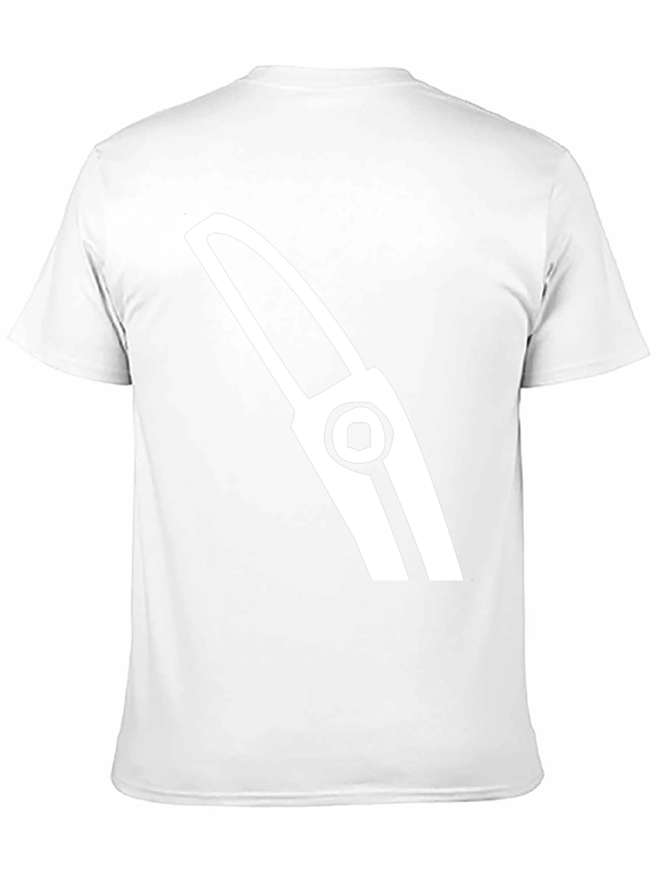 Modern Graphic Tee - Abstract Tool Design