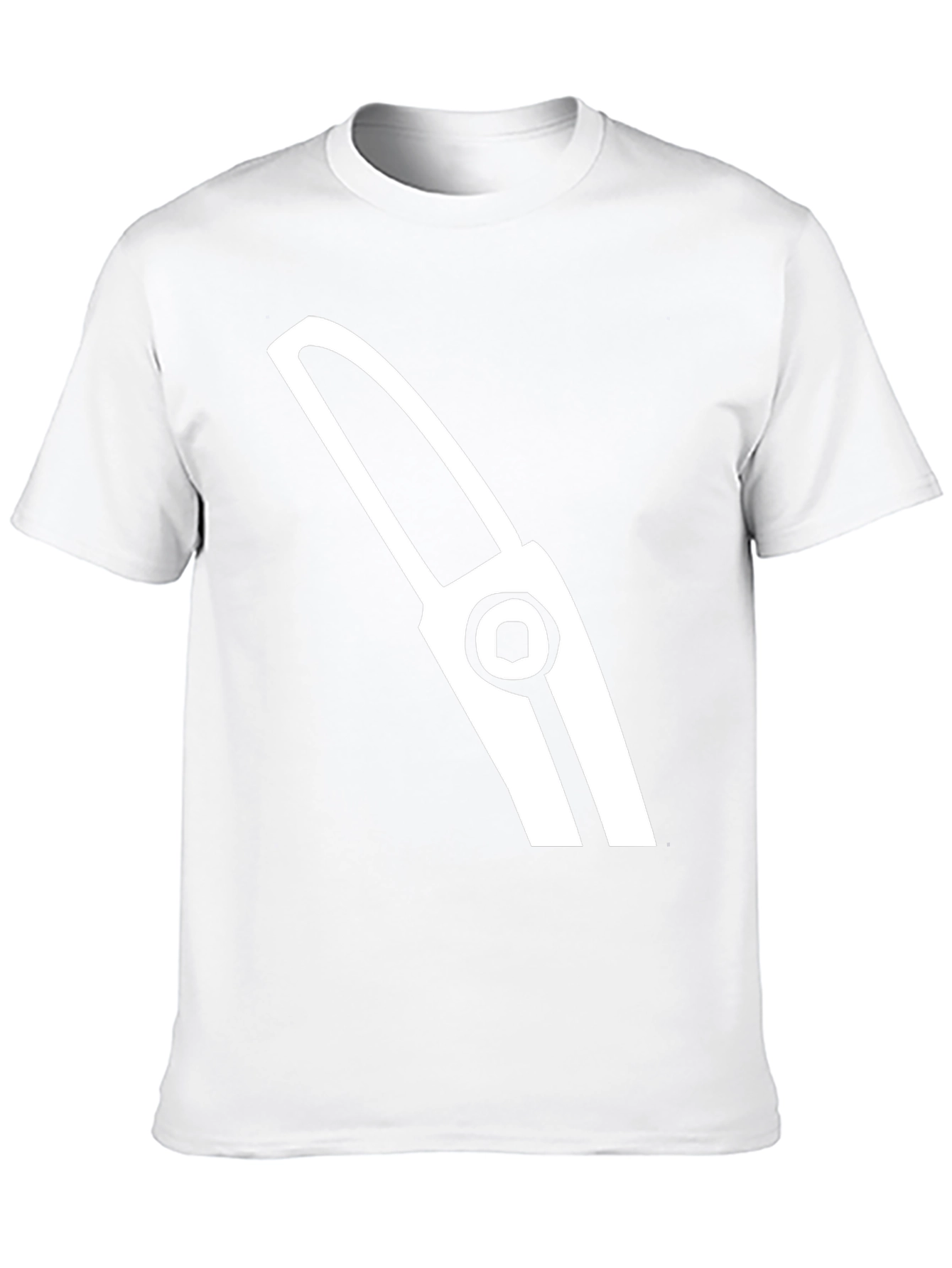 Modern Graphic Tee - Abstract Tool Design