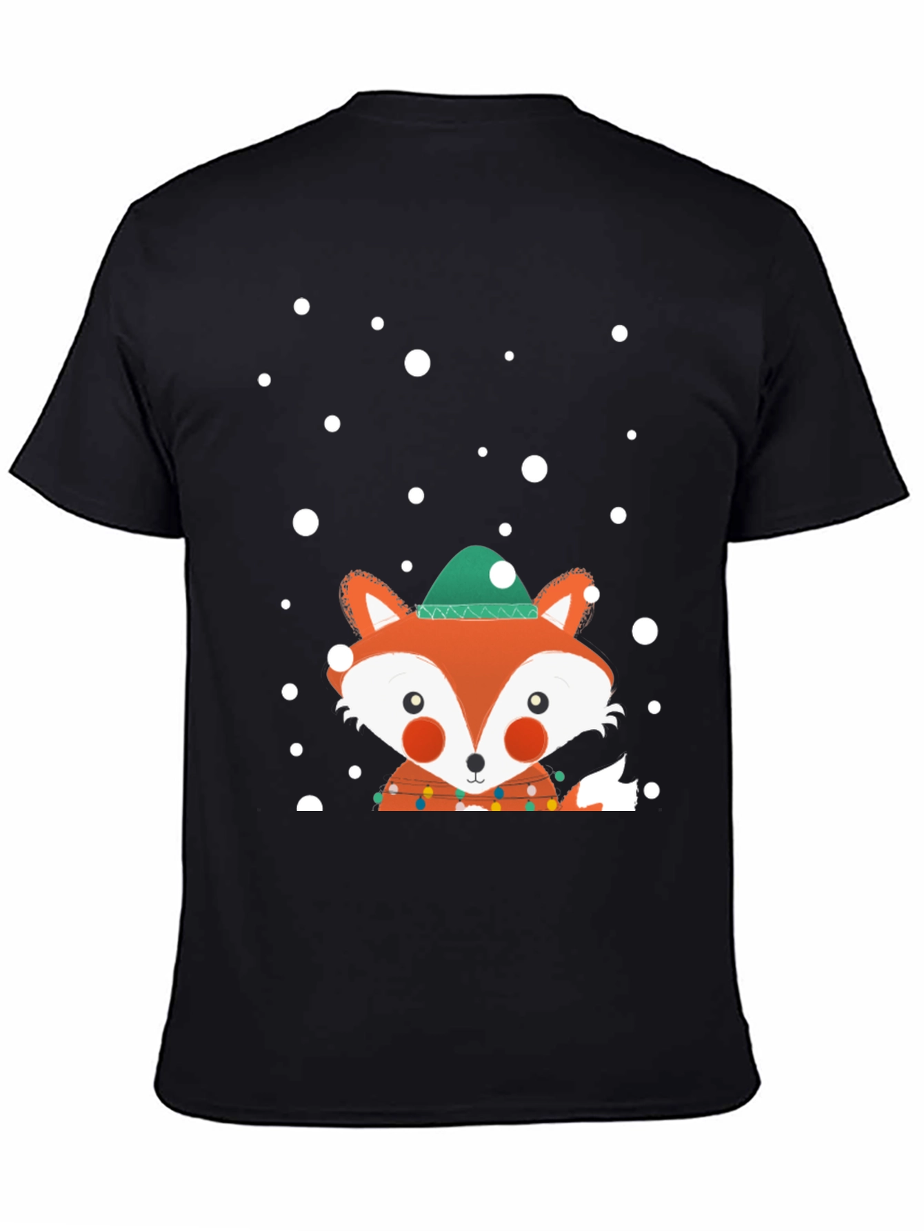 Festive Fox Tee - Holiday Fun!
