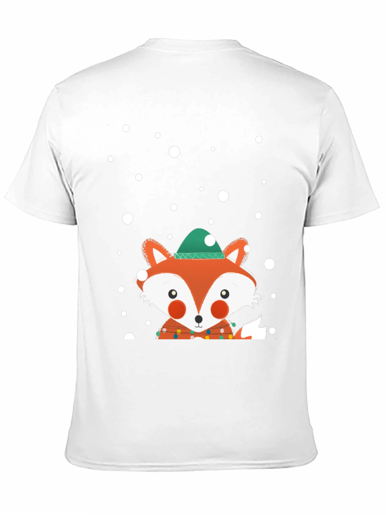 Festive Fox Tee - Holiday Fun!