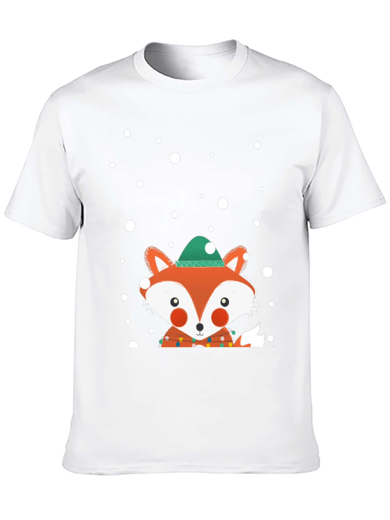 Festive Fox Tee - Holiday Fun!