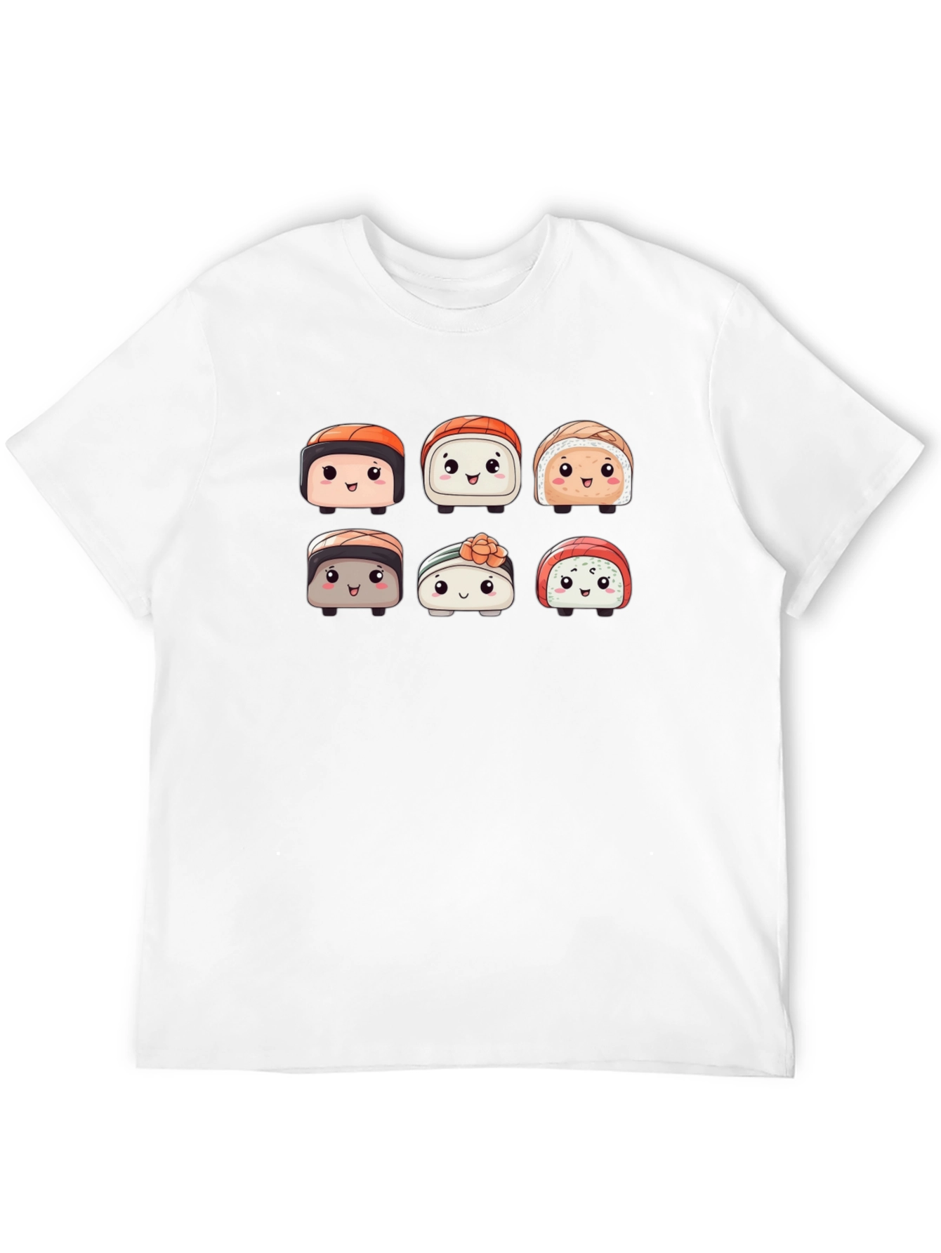 Cute Sushi T-Shirt - Kawaii Food Design