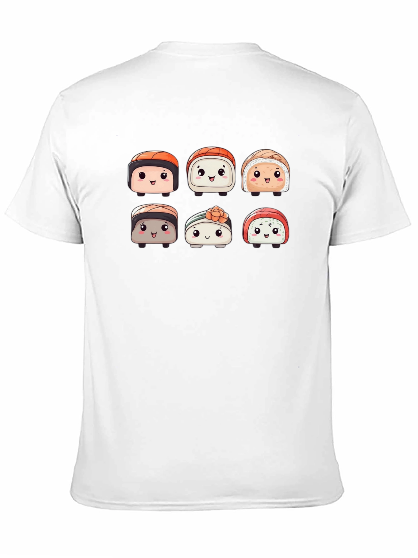 Cute Sushi T-Shirt - Kawaii Food Design