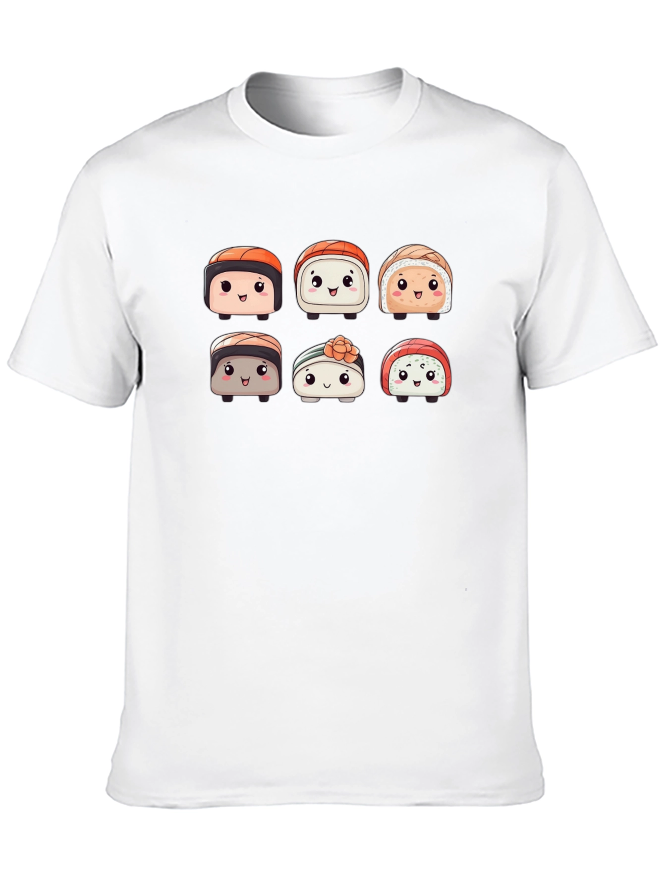 Cute Sushi T-Shirt - Kawaii Food Design