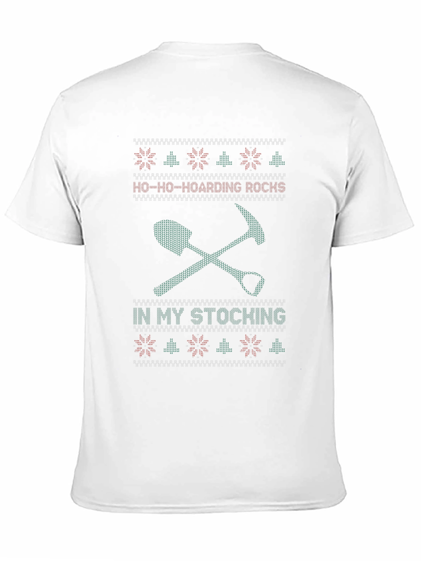 Ho-Ho-Hoarding Rocks Christmas T-Shirt