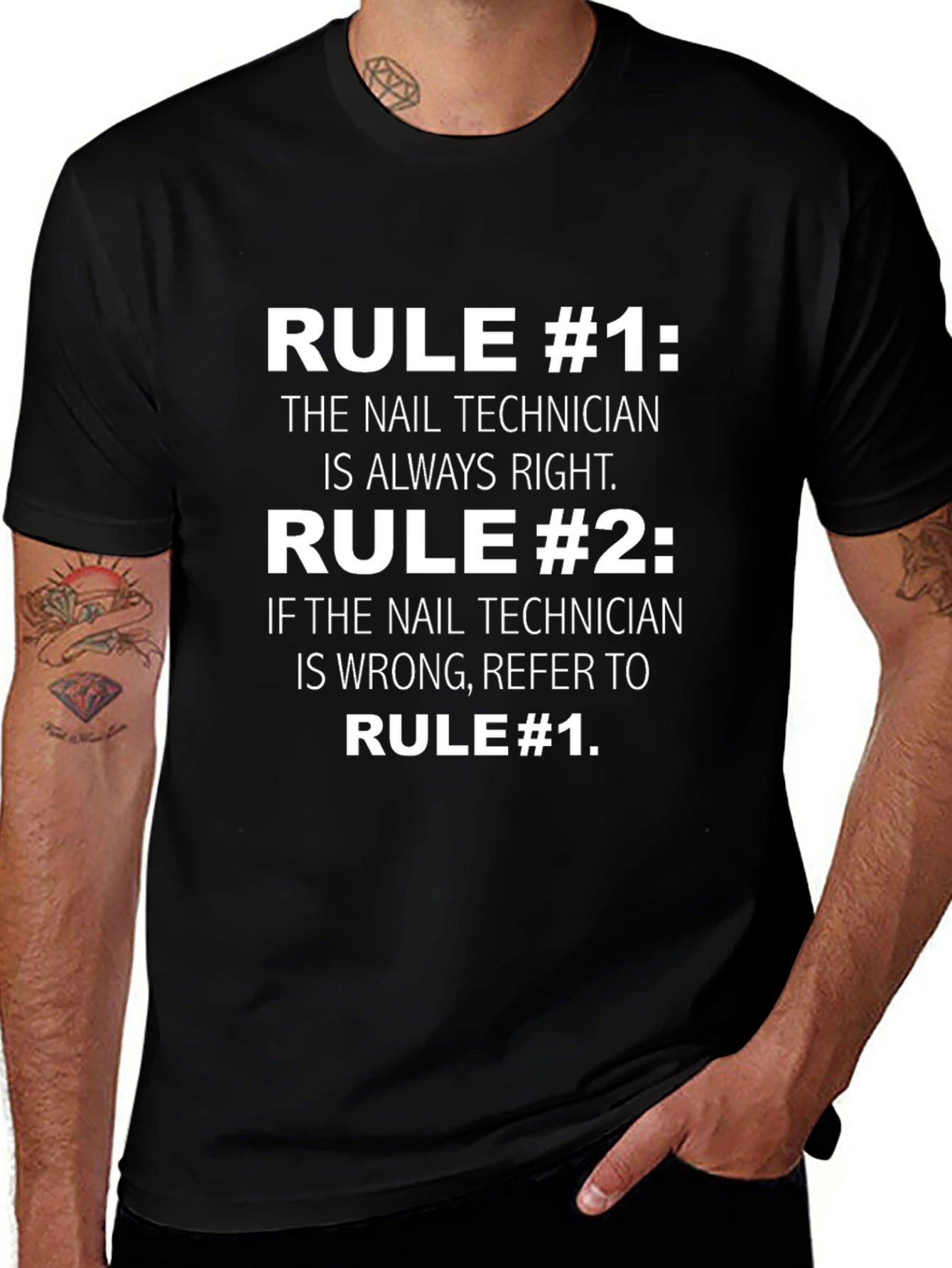 Nail Technician Rule T-Shirt