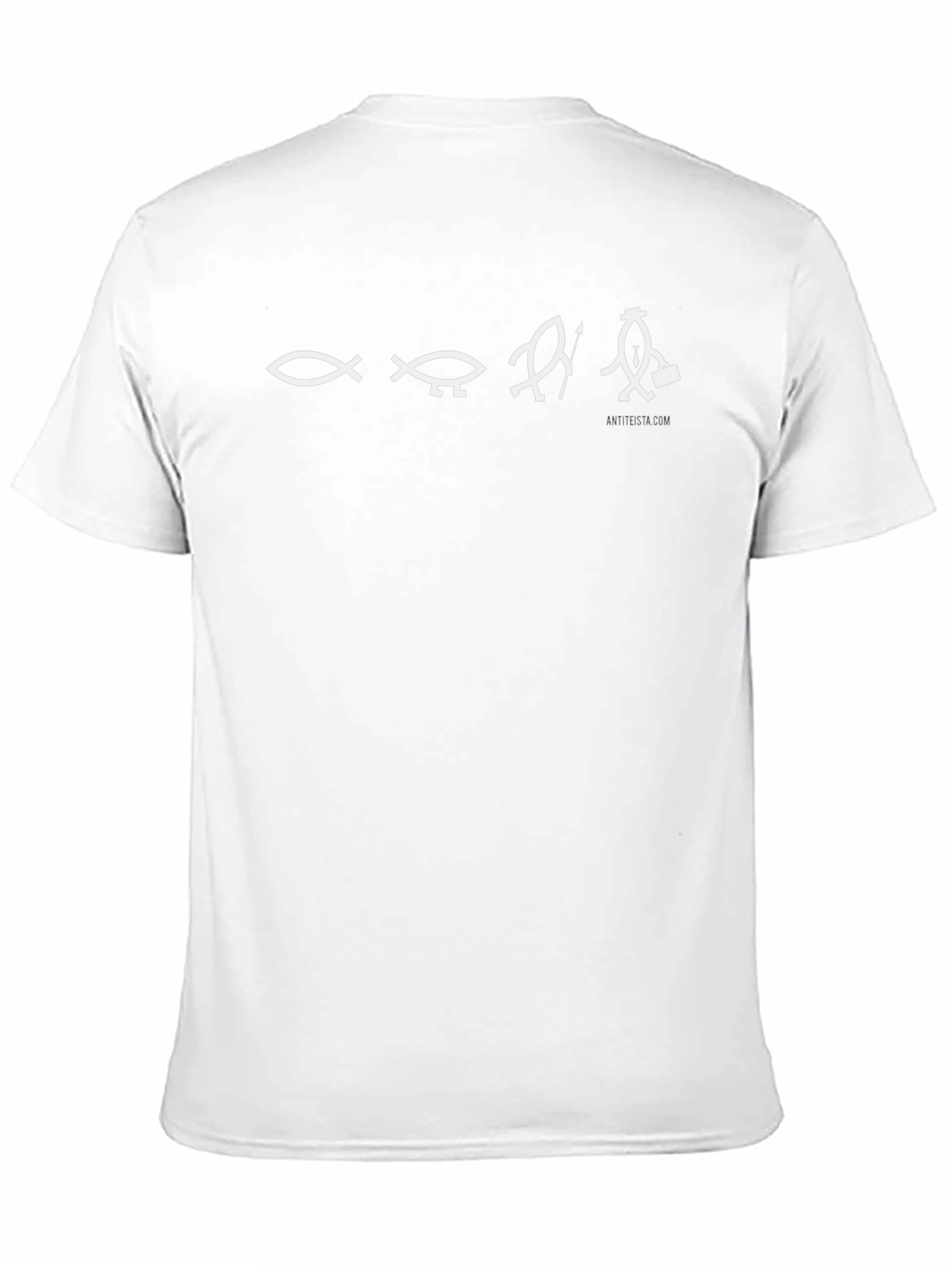 Atheist Evolution T-Shirt - Black