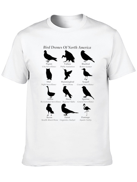 Bird Drones of North America Graphic T-Shirt