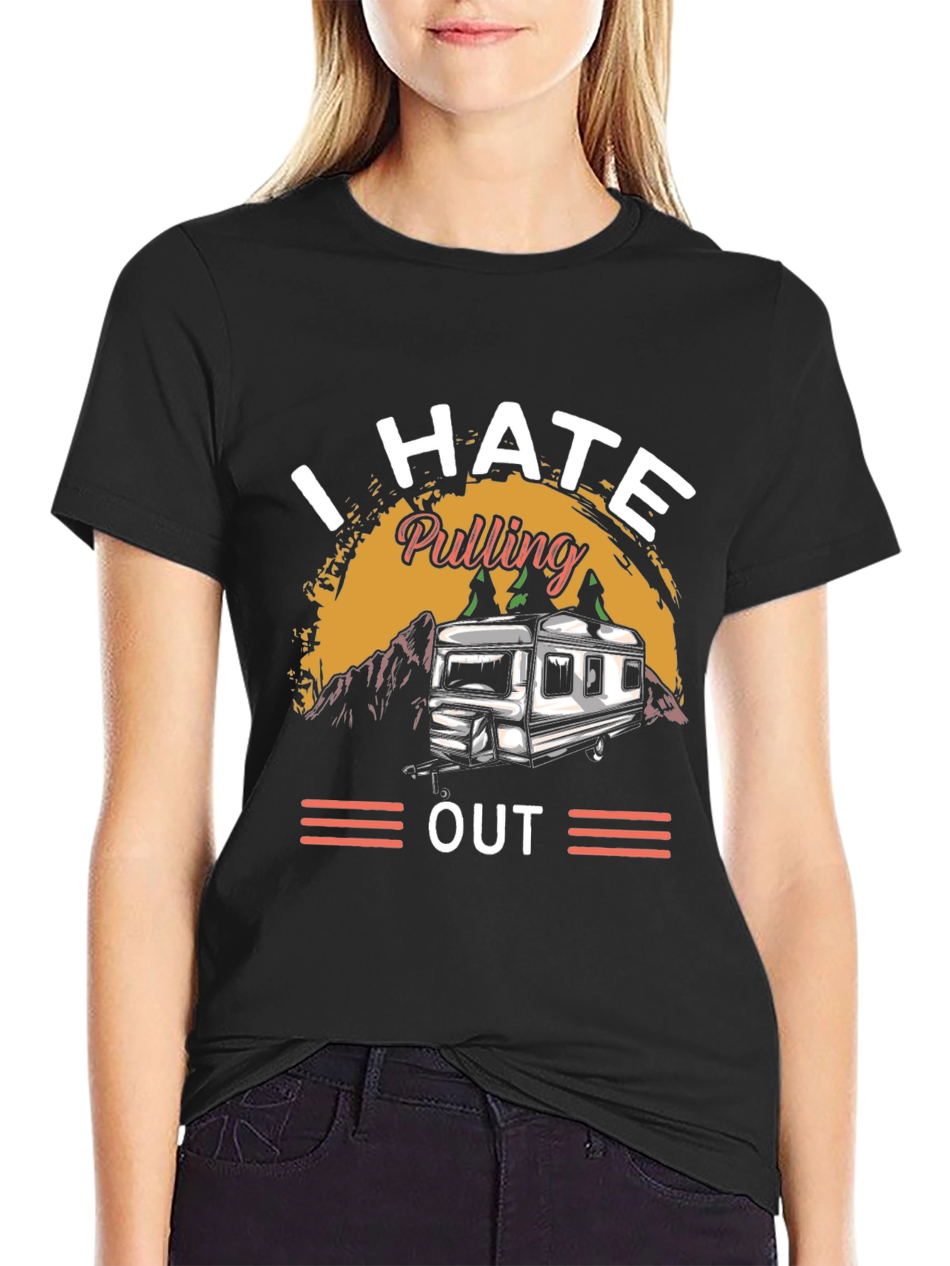 I HATE Pulling Out Camping T-Shirt