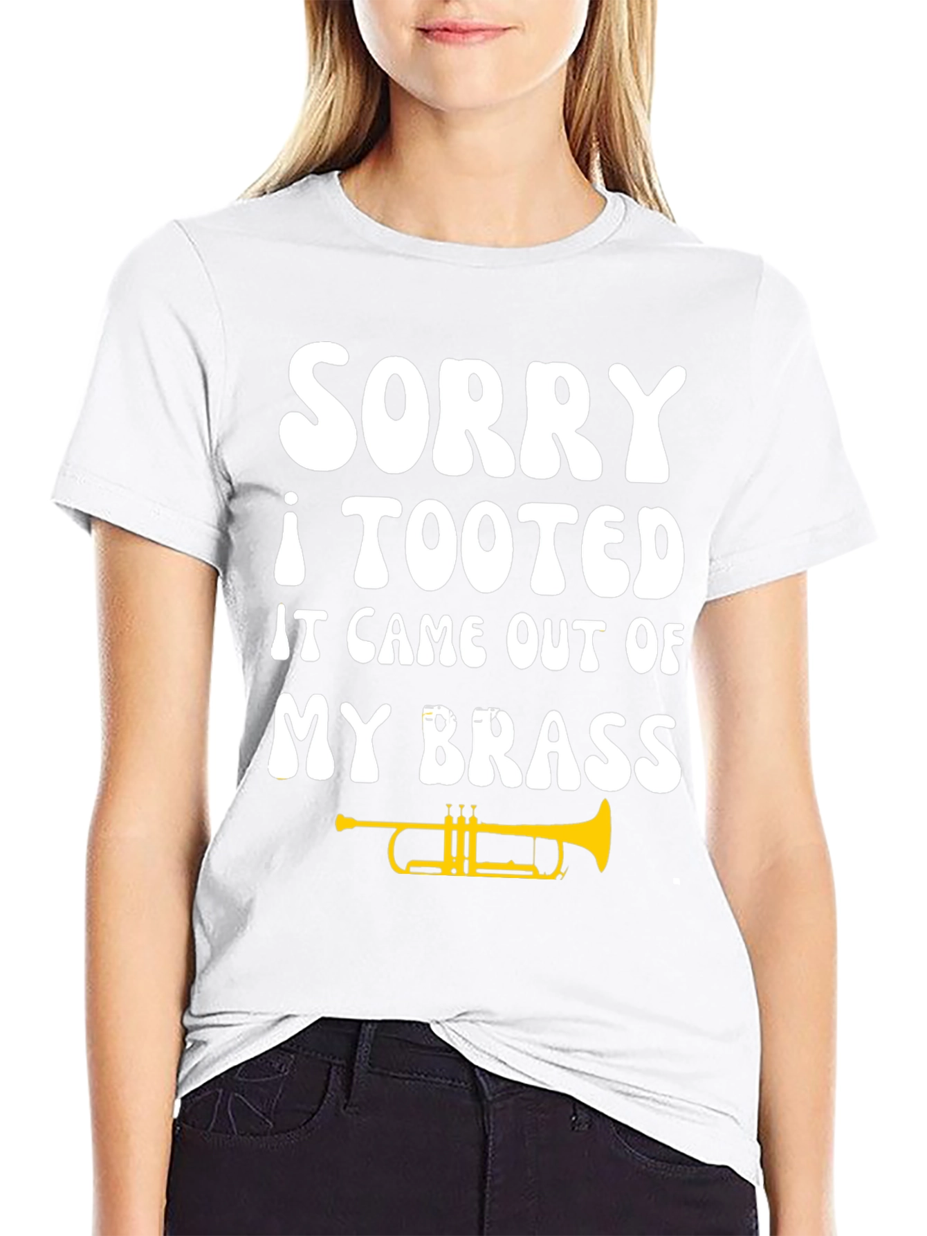 Sorry I Tooted Brass T-Shirt