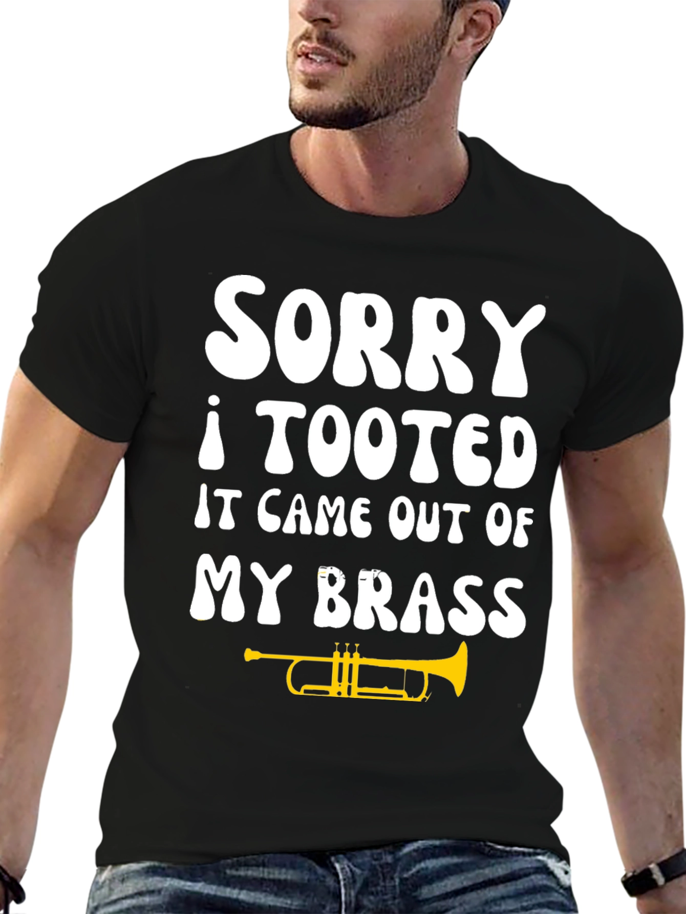 Sorry I Tooted Brass T-Shirt