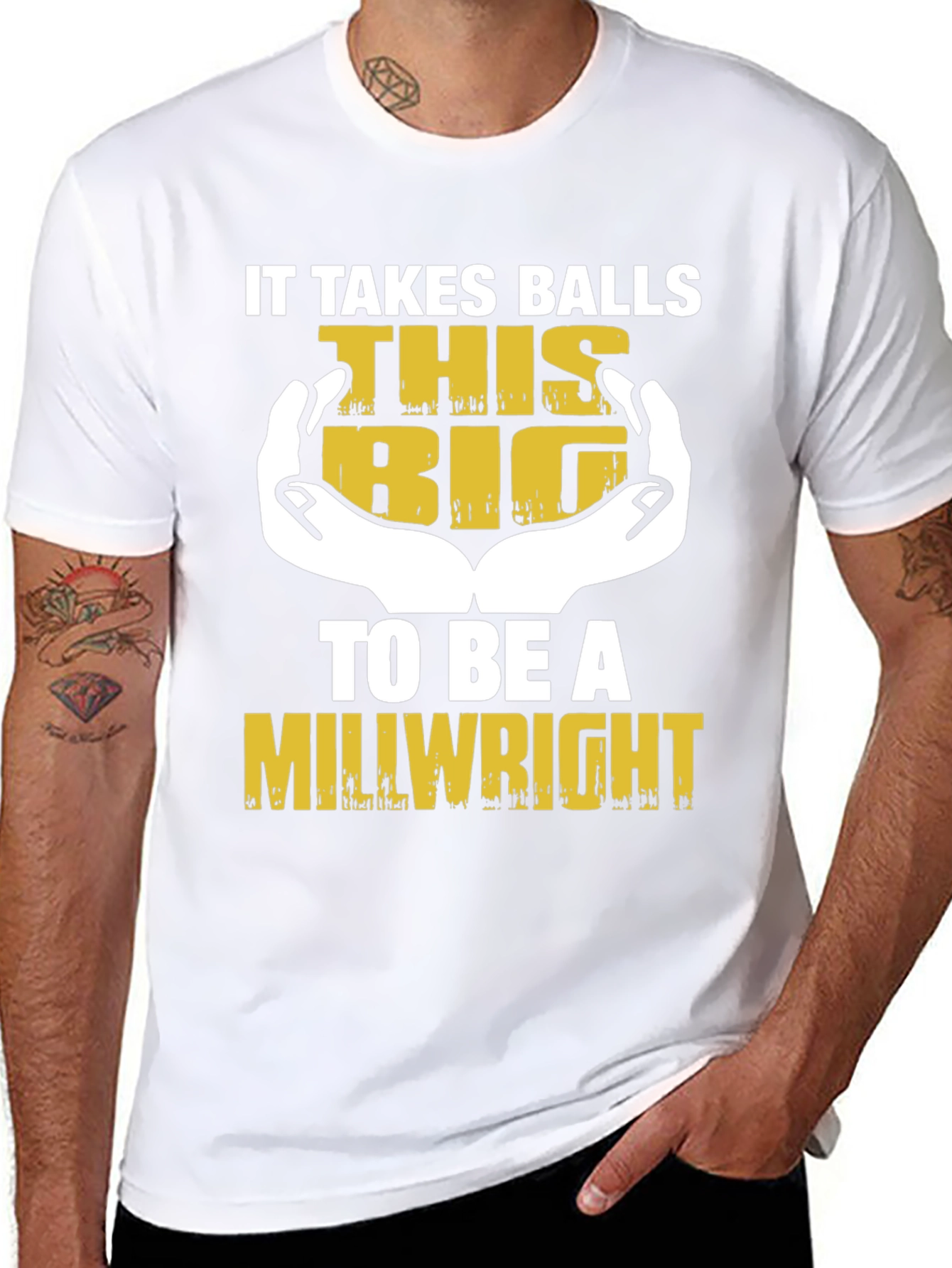 It Takes Balls This Big Millwright T-Shirt