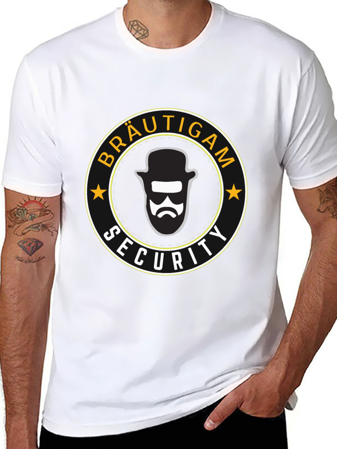 Bräutigam Security T-Shirt - Grooms Funny Wedding Tee