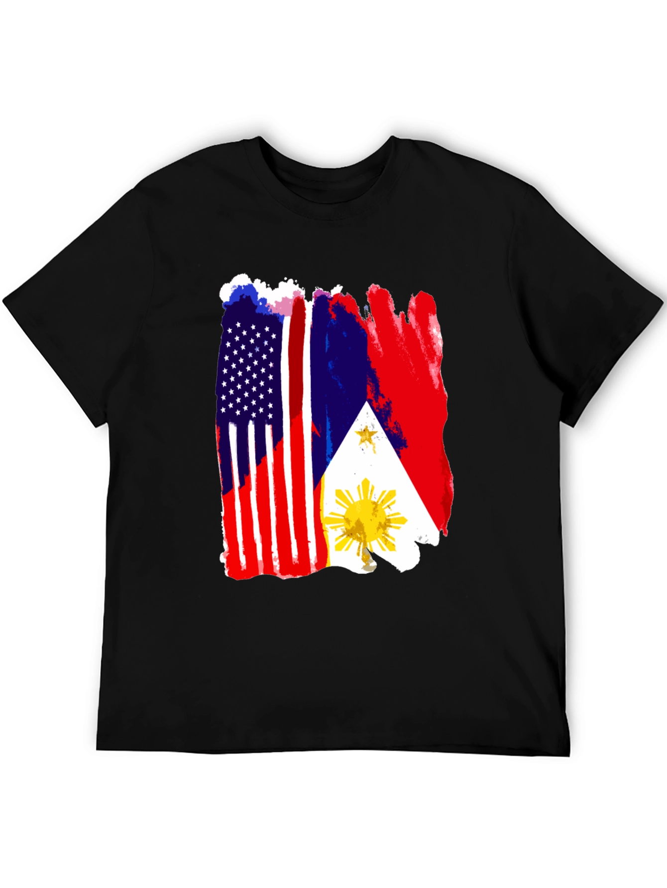 USA Philippines Flag T-Shirt
