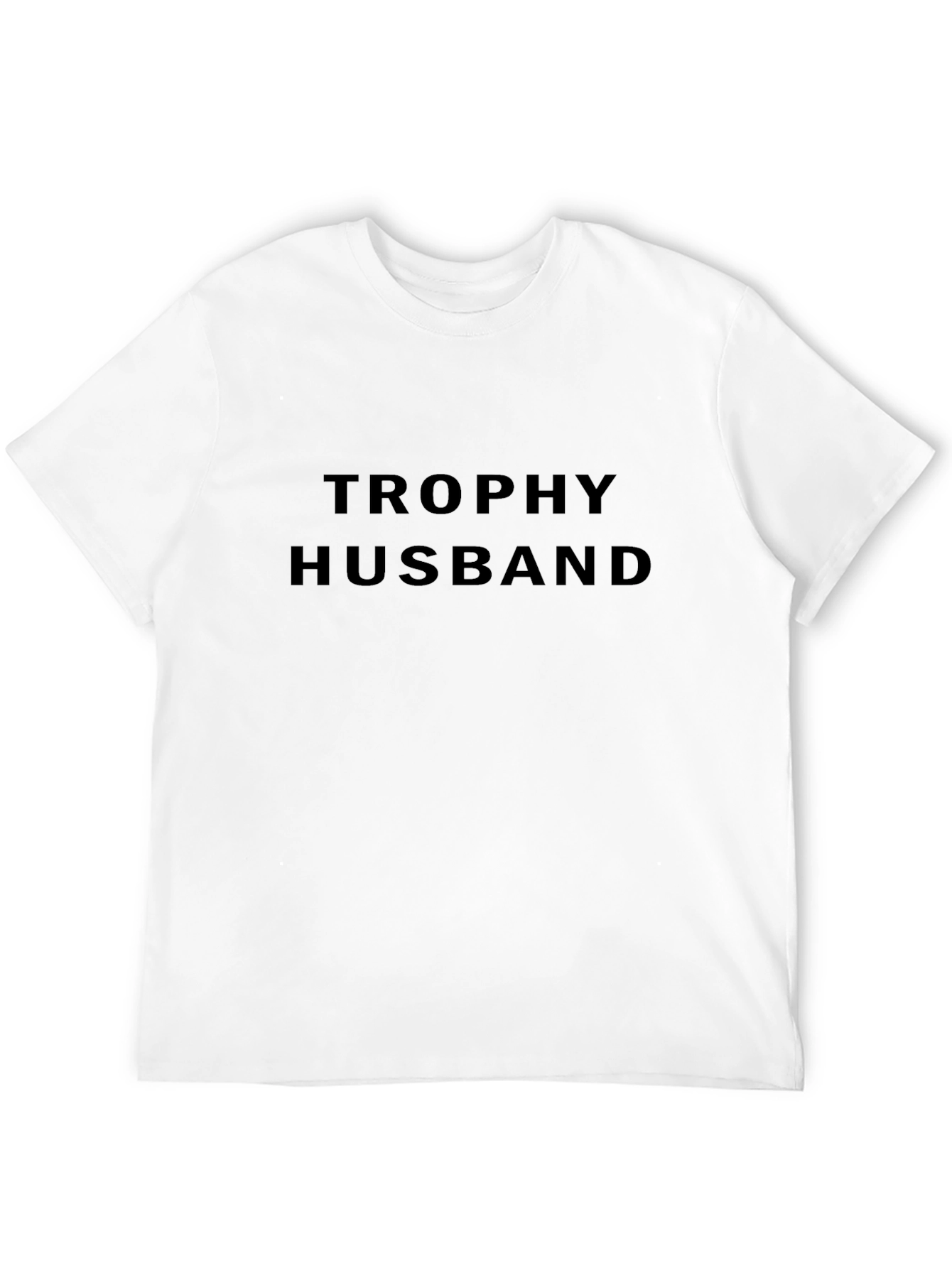 Trophy Husband Black T-Shirt