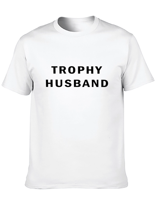 Trophy Husband Black T-Shirt