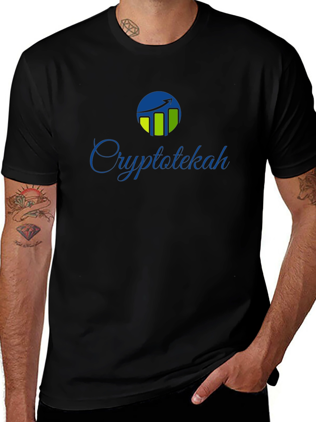 Cryptotekah Graphic Tee - Cool Crypto Design