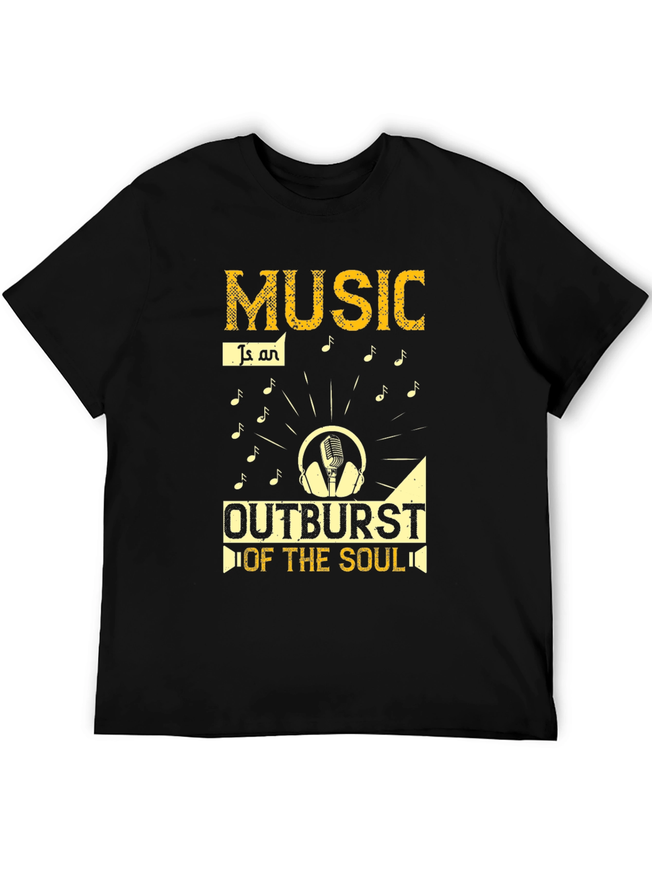 Music Outburst of the Soul Graphic T-Shirt