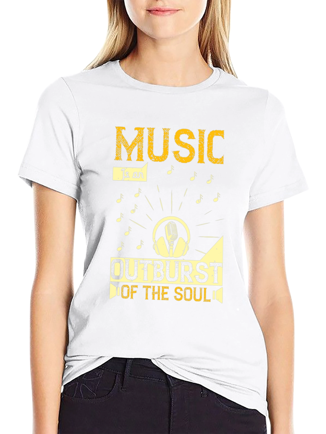 Music Outburst of the Soul Graphic T-Shirt
