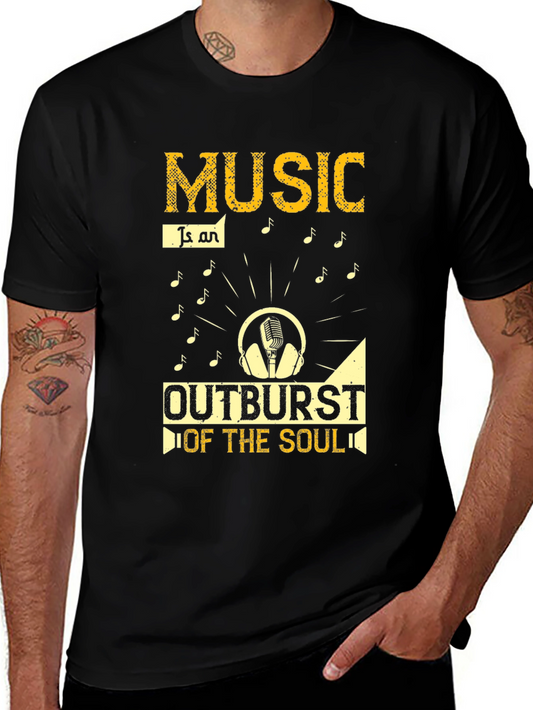 Music Outburst of the Soul Graphic T-Shirt