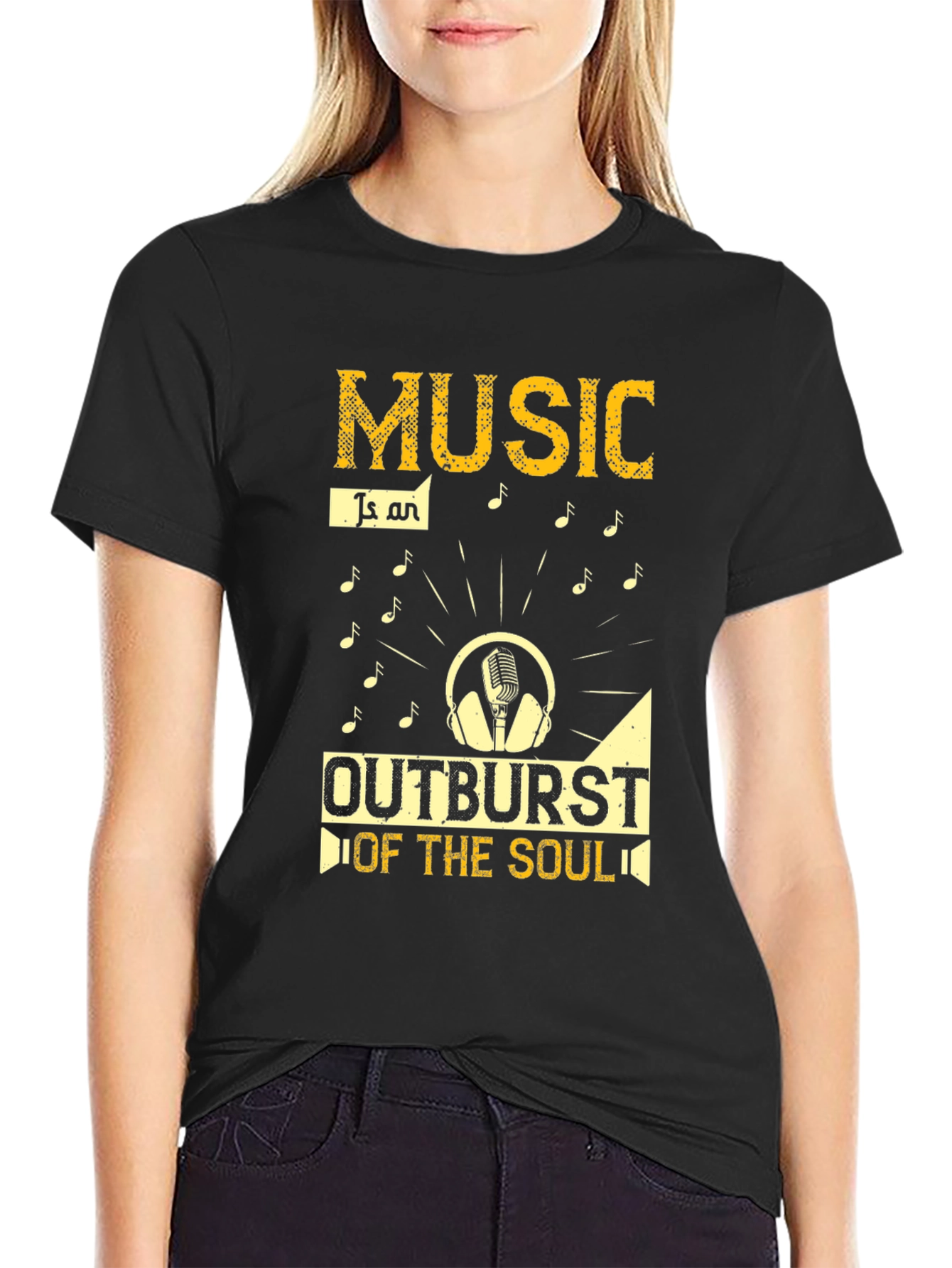 Music Outburst of the Soul Graphic T-Shirt