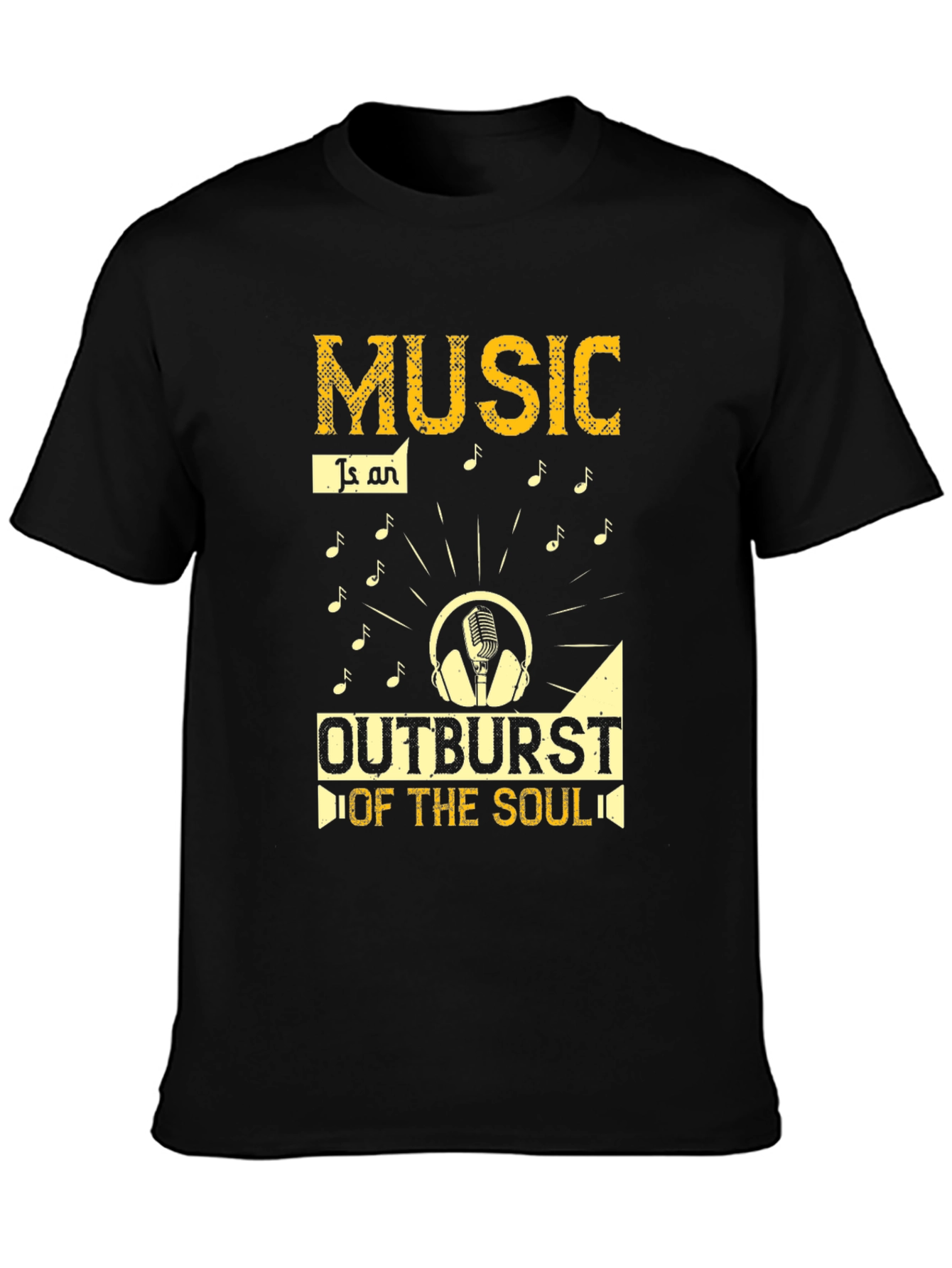 Music Outburst of the Soul Graphic T-Shirt