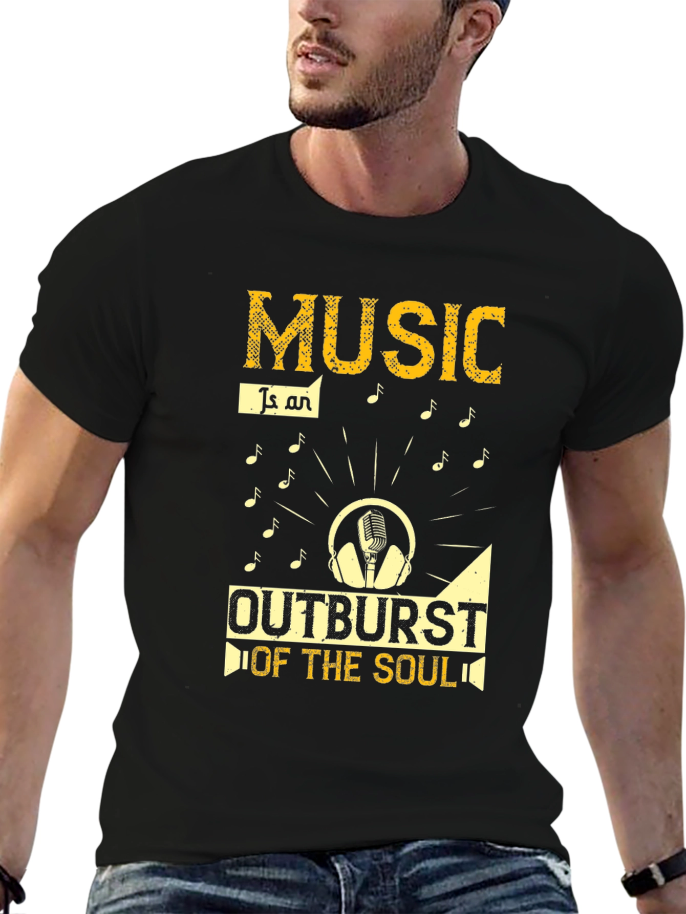 Music Outburst of the Soul Graphic T-Shirt