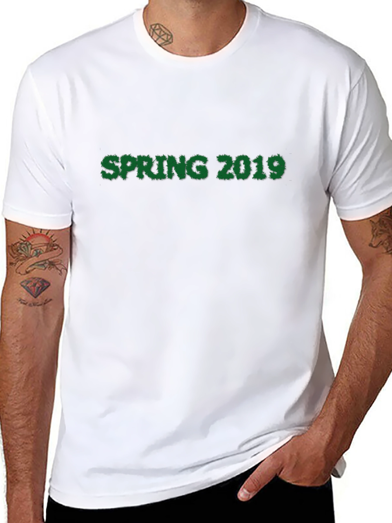 Spring 2019 Graphic Black T-Shirt