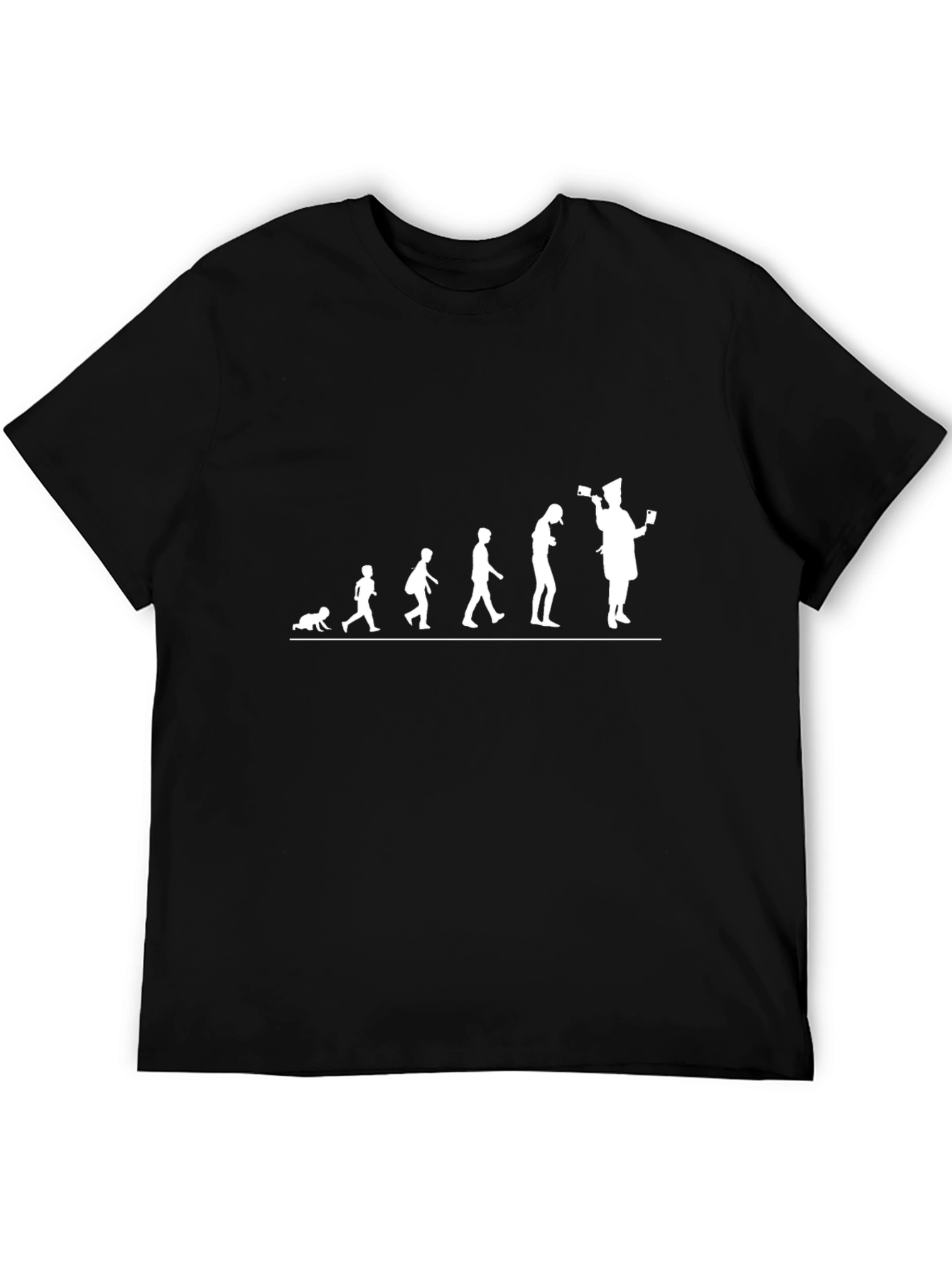 Evolution to Barista Funny Graphic T-Shirt