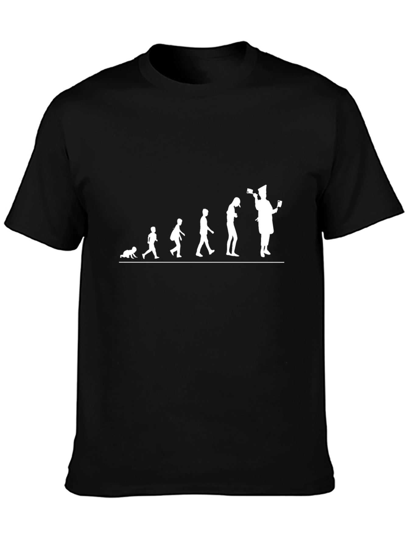 Evolution to Barista Funny Graphic T-Shirt