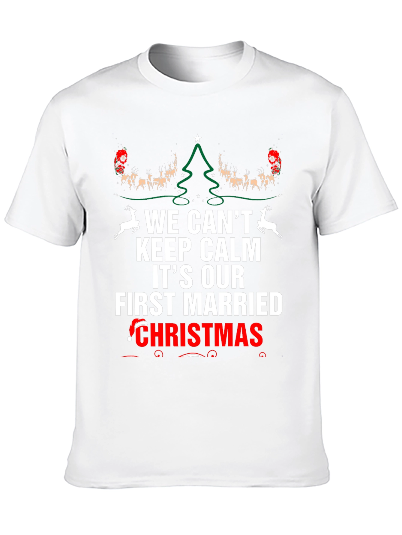 First Married Christmas T-Shirt