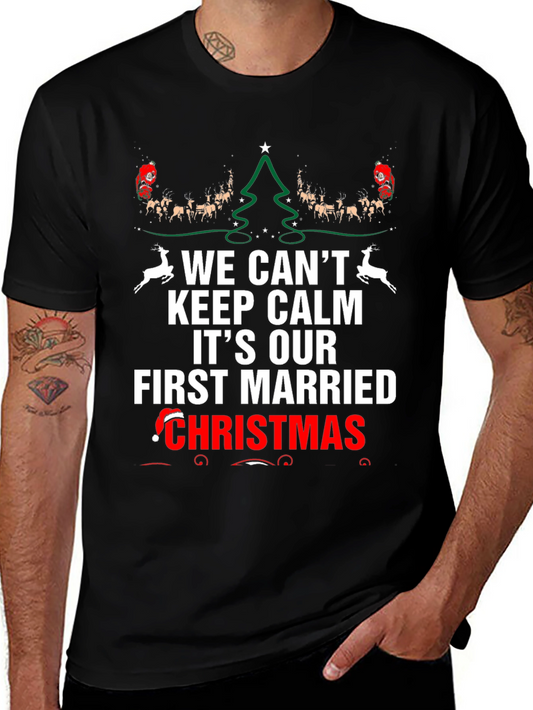 First Married Christmas T-Shirt