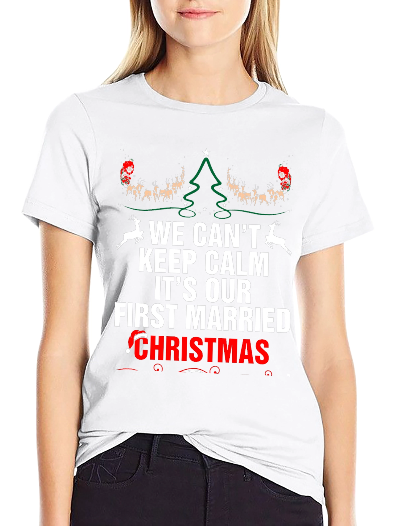 First Married Christmas T-Shirt