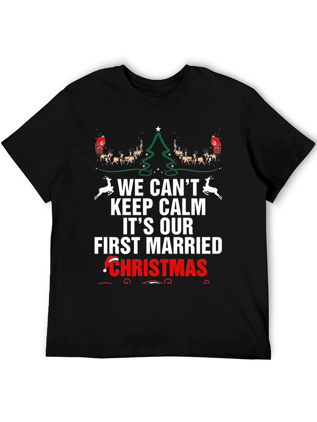 First Married Christmas T-Shirt