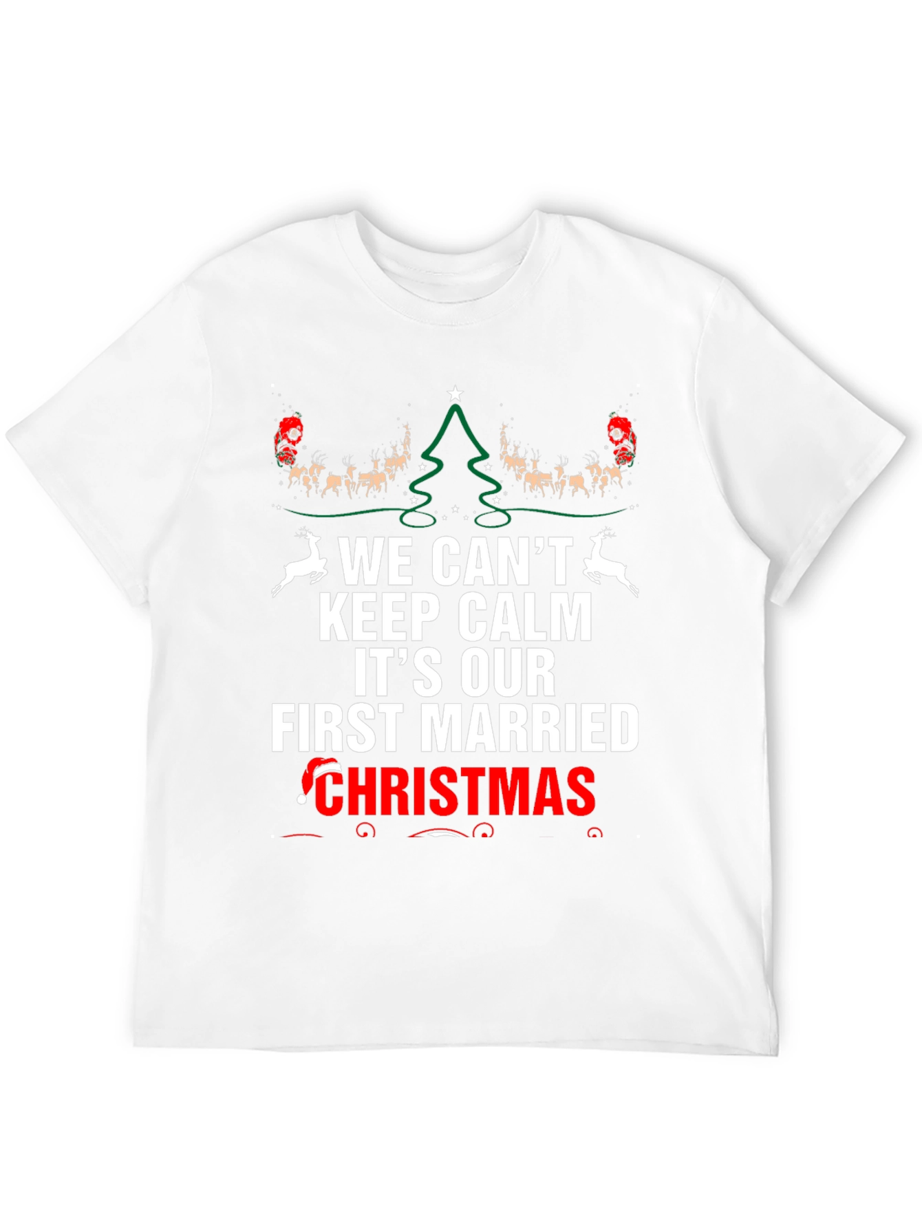 First Married Christmas T-Shirt