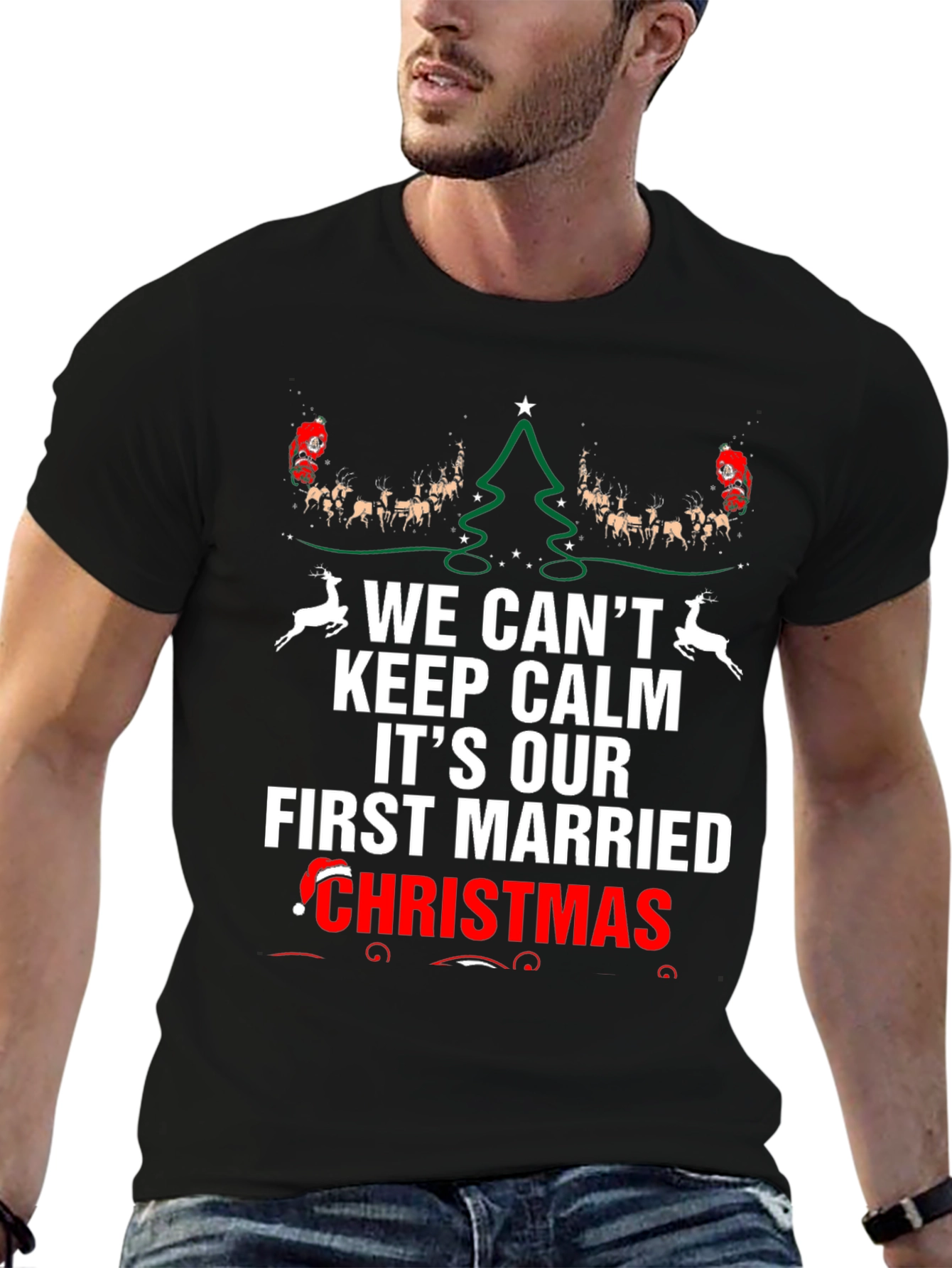 First Married Christmas T-Shirt
