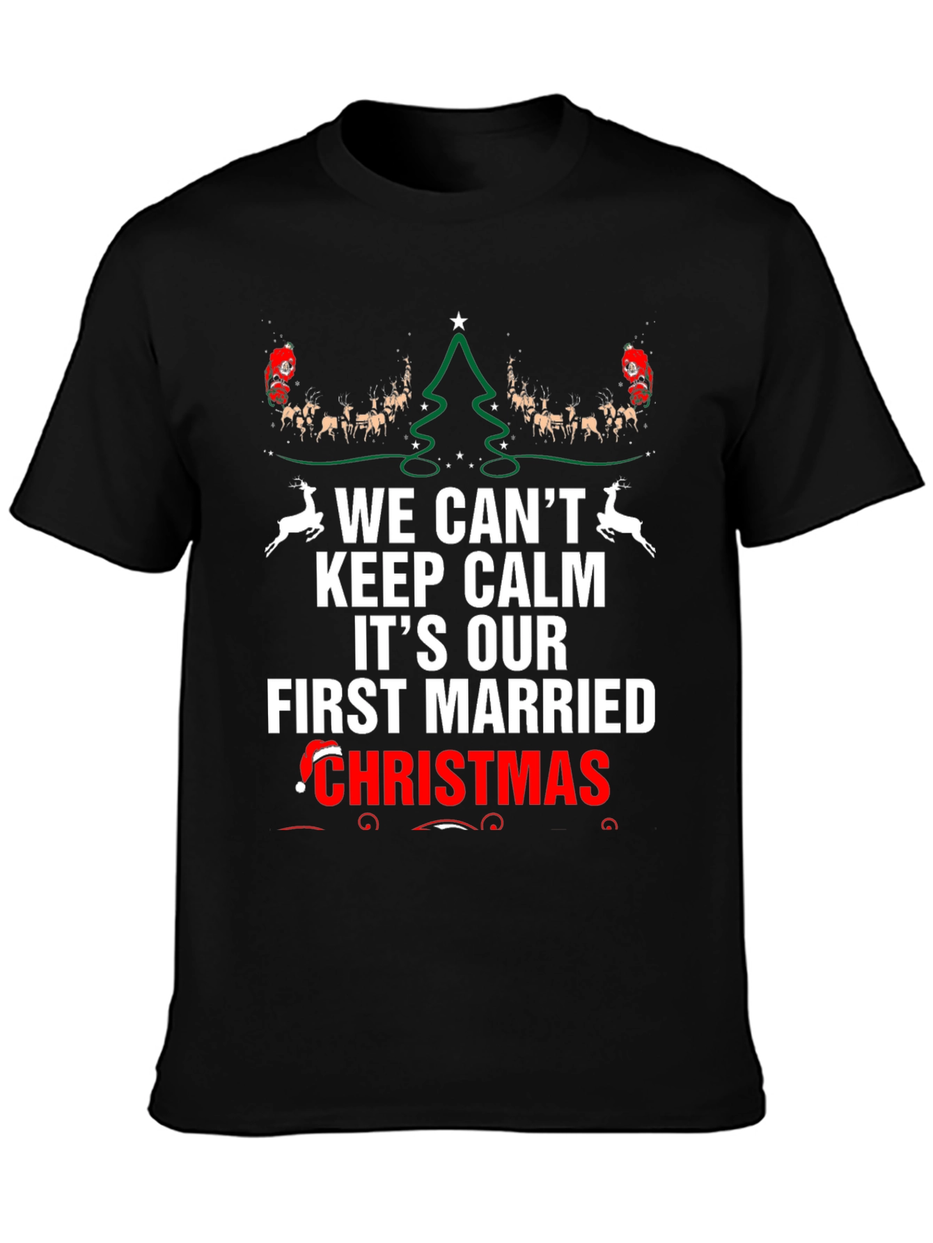 First Married Christmas T-Shirt