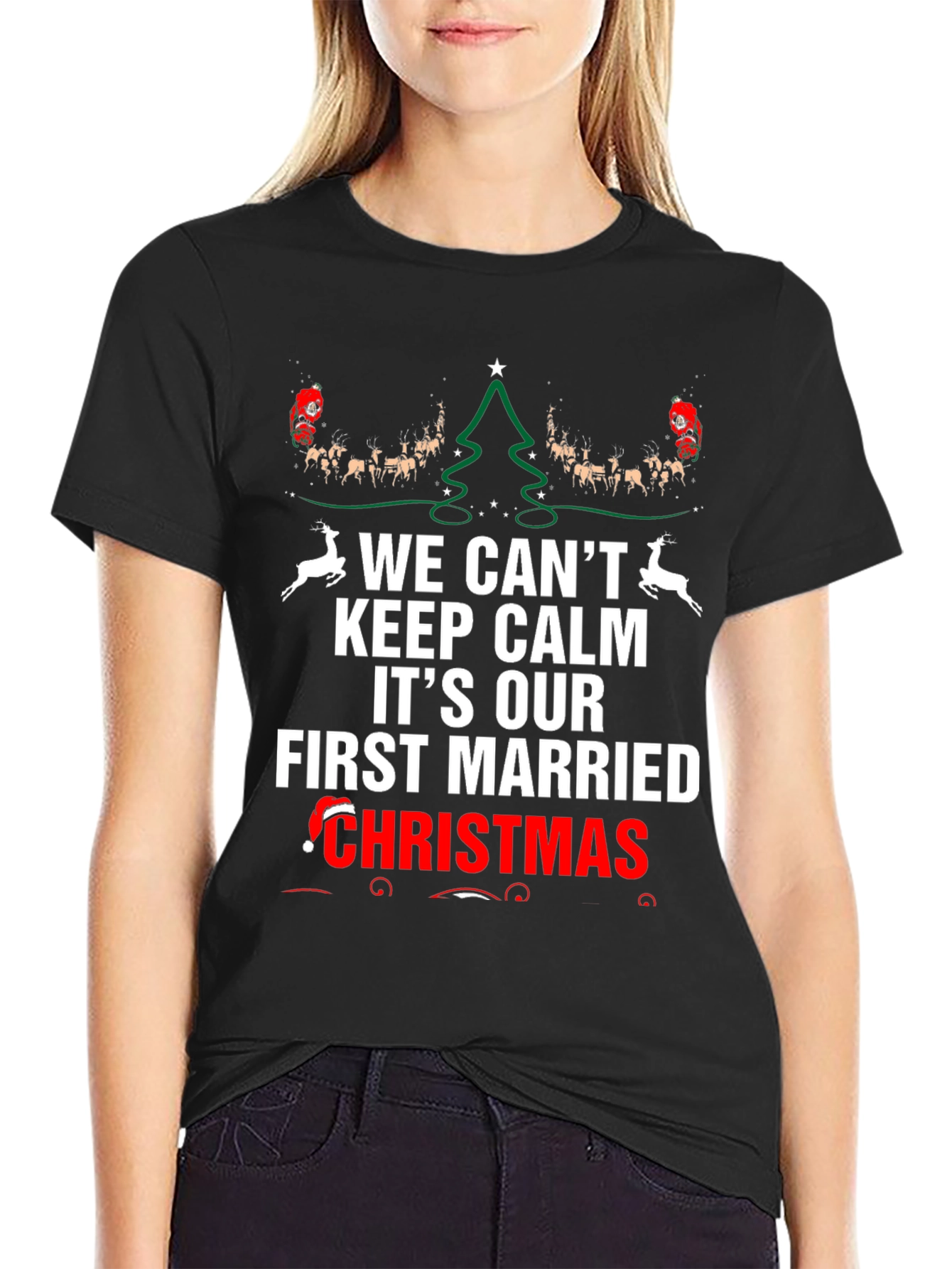 First Married Christmas T-Shirt