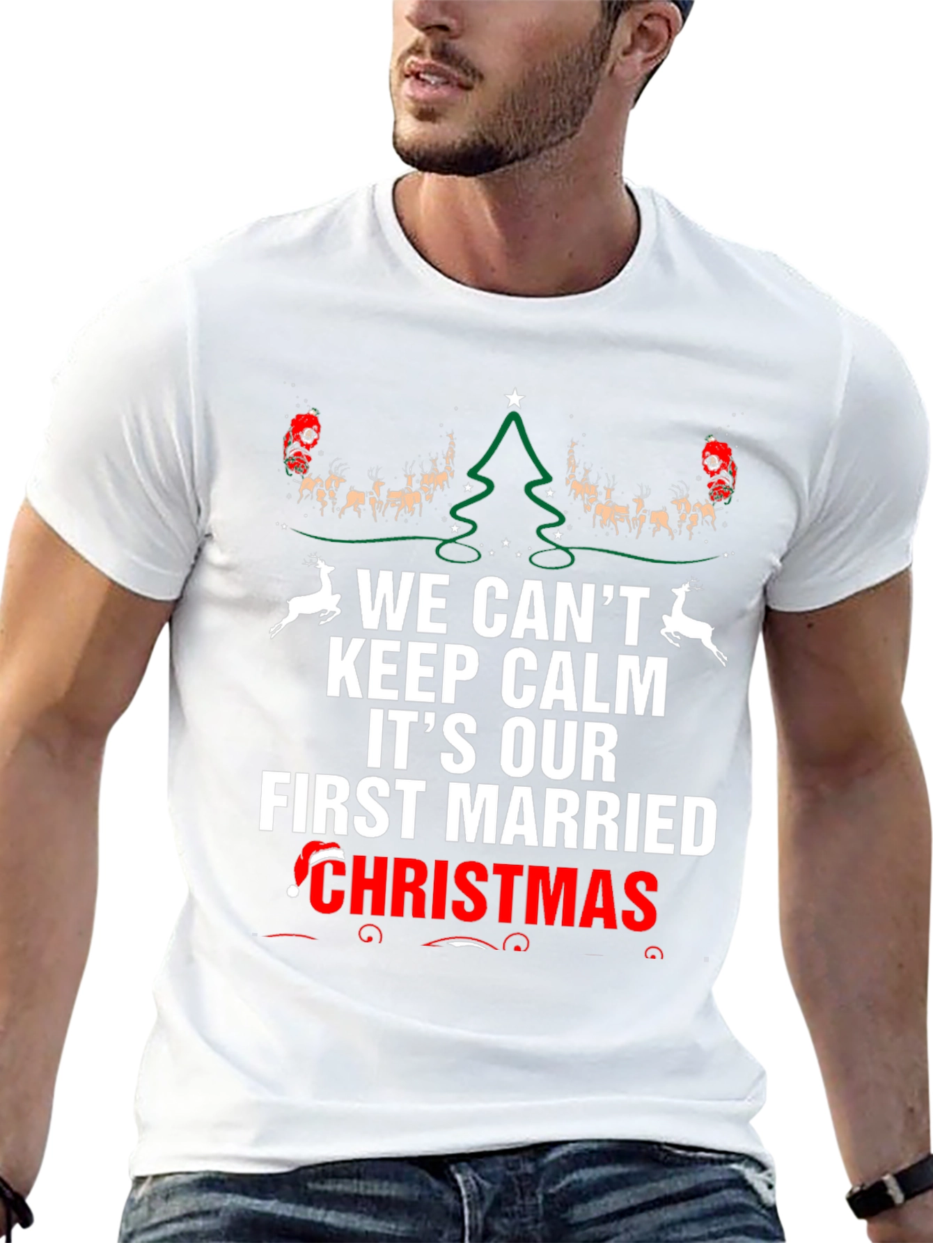First Married Christmas T-Shirt