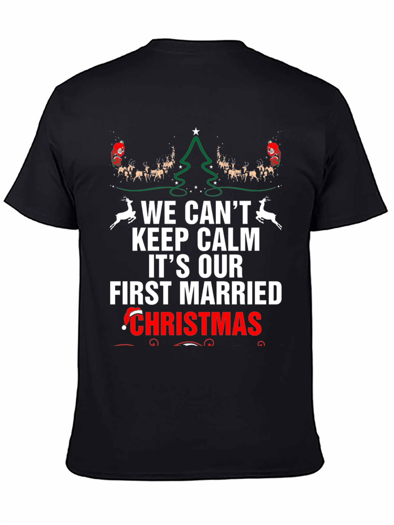 First Married Christmas T-Shirt