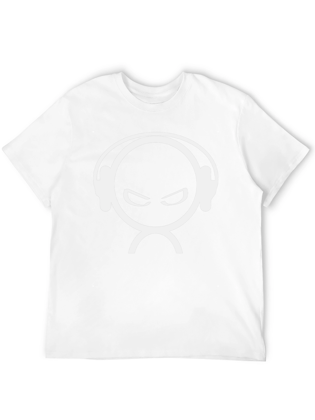 DJ Head Graphic Black T-Shirt
