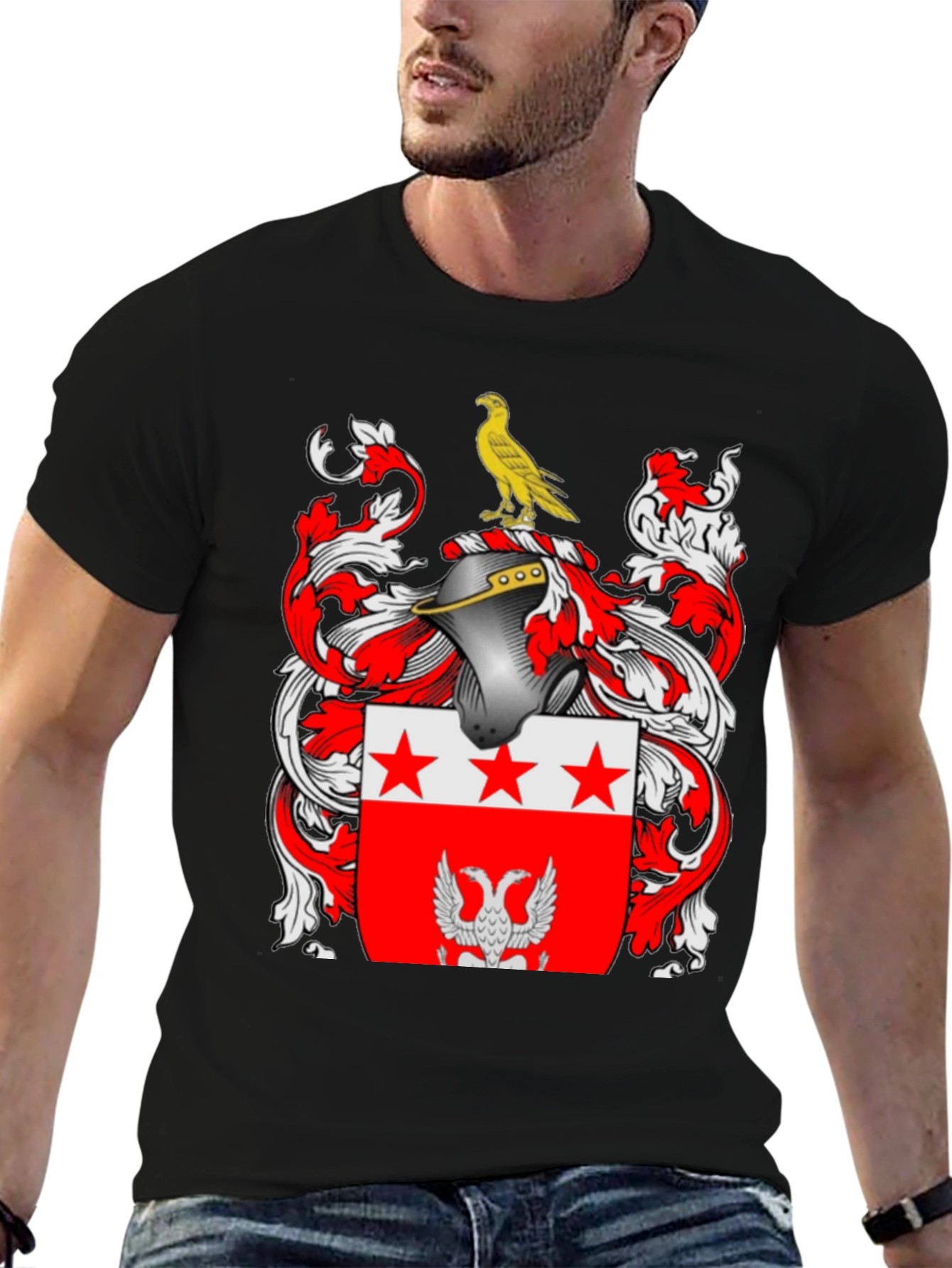Heraldic Eagle Crest T-Shirt