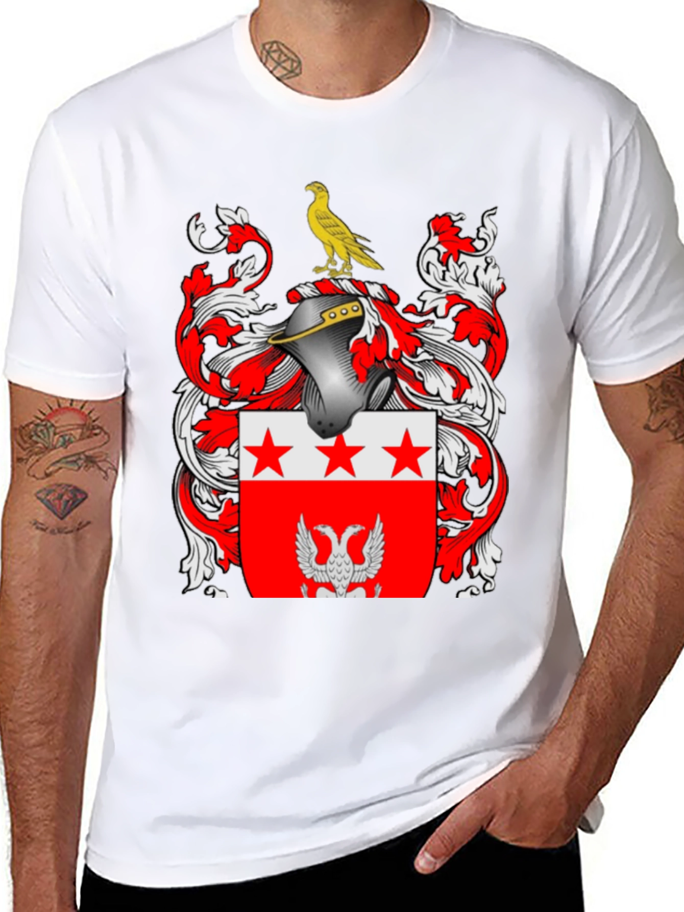 Heraldic Eagle Crest T-Shirt