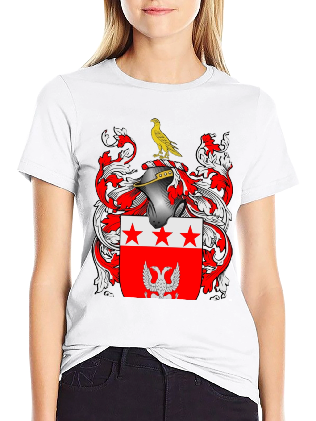 Heraldic Eagle Crest T-Shirt