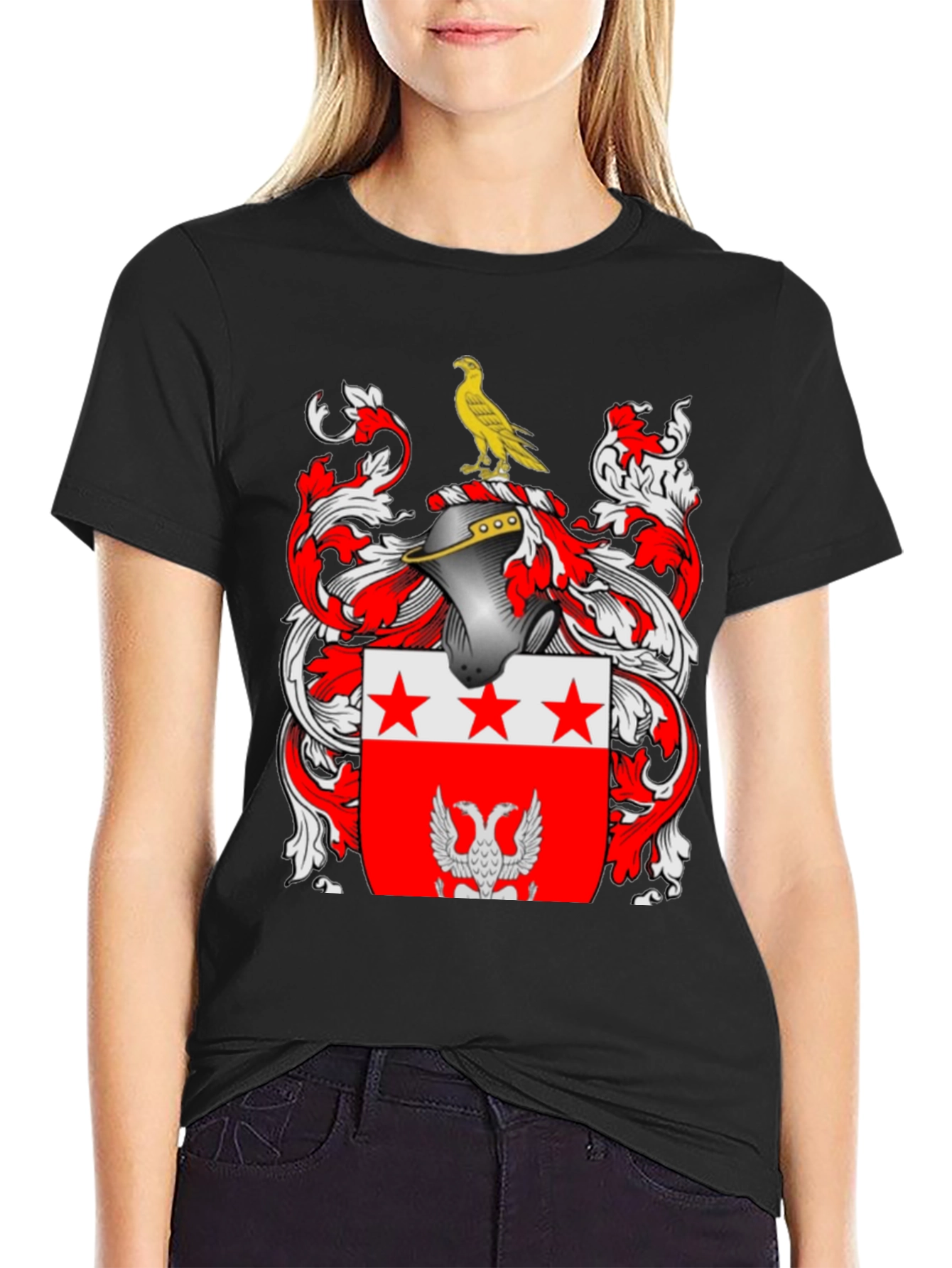 Heraldic Eagle Crest T-Shirt