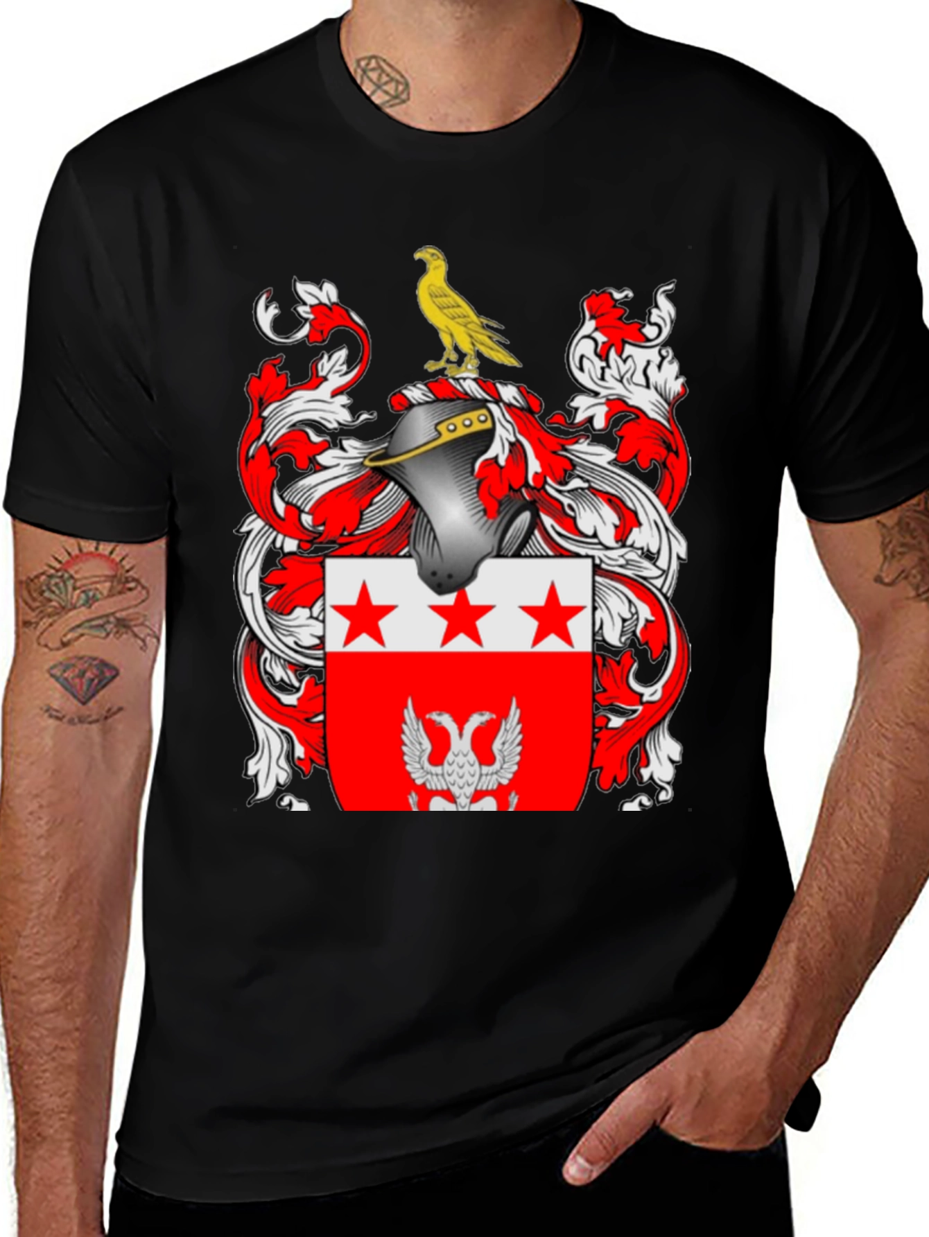 Heraldic Eagle Crest T-Shirt