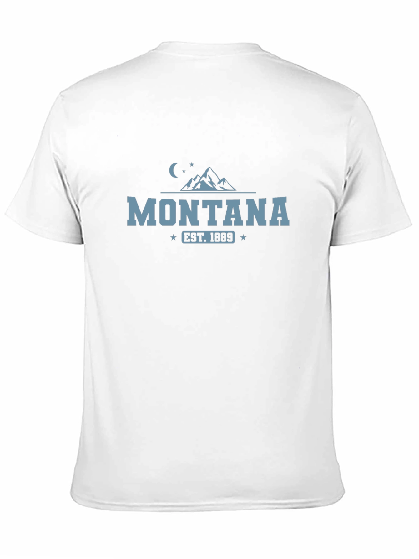 Montana Est. 1889 Graphic Tee - Mountain Design