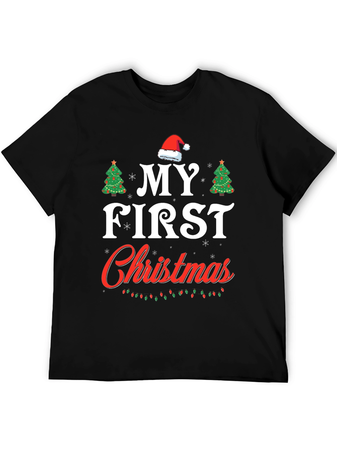 My First Christmas T-Shirt Holiday Festive Tee
