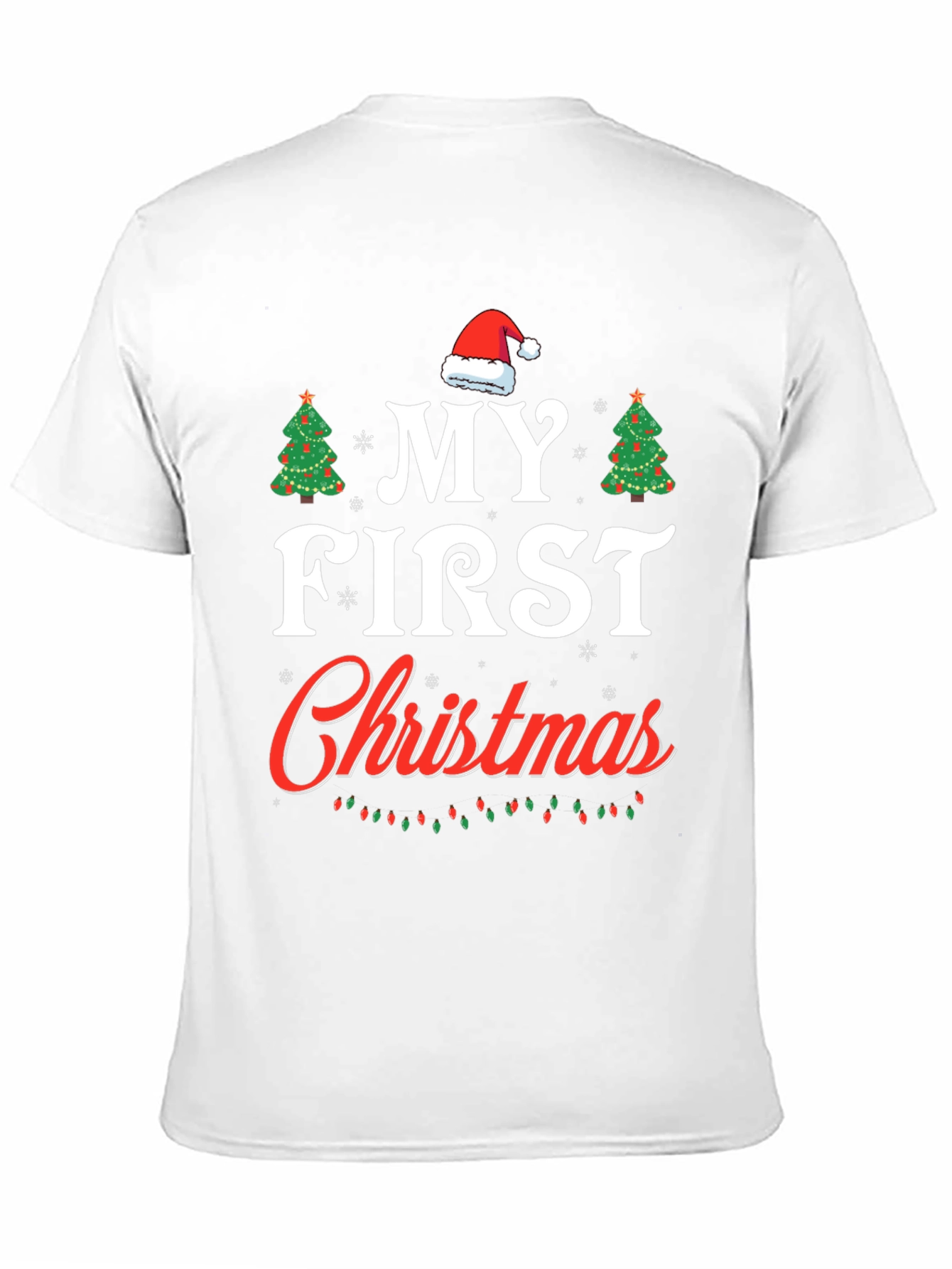 My First Christmas T-Shirt Holiday Festive Tee
